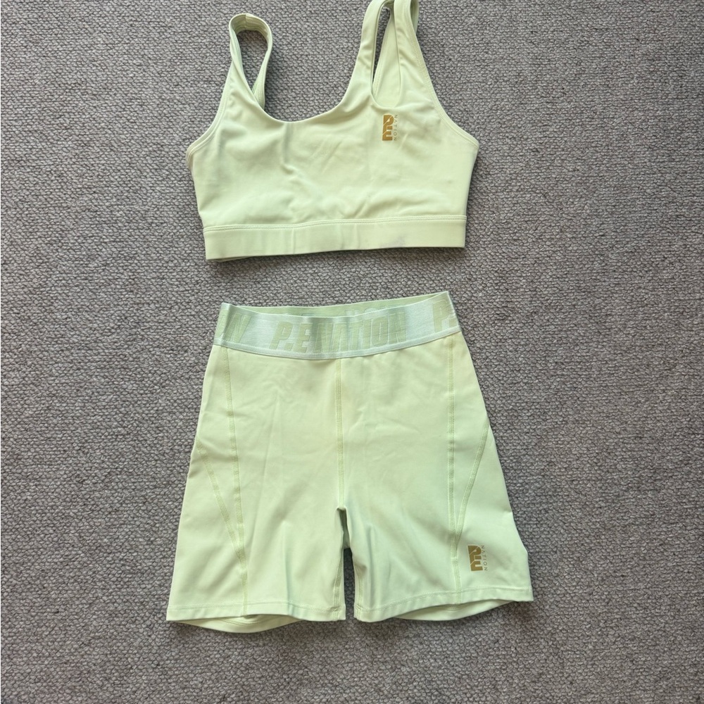 P.E Nation Mint Green Sports Set